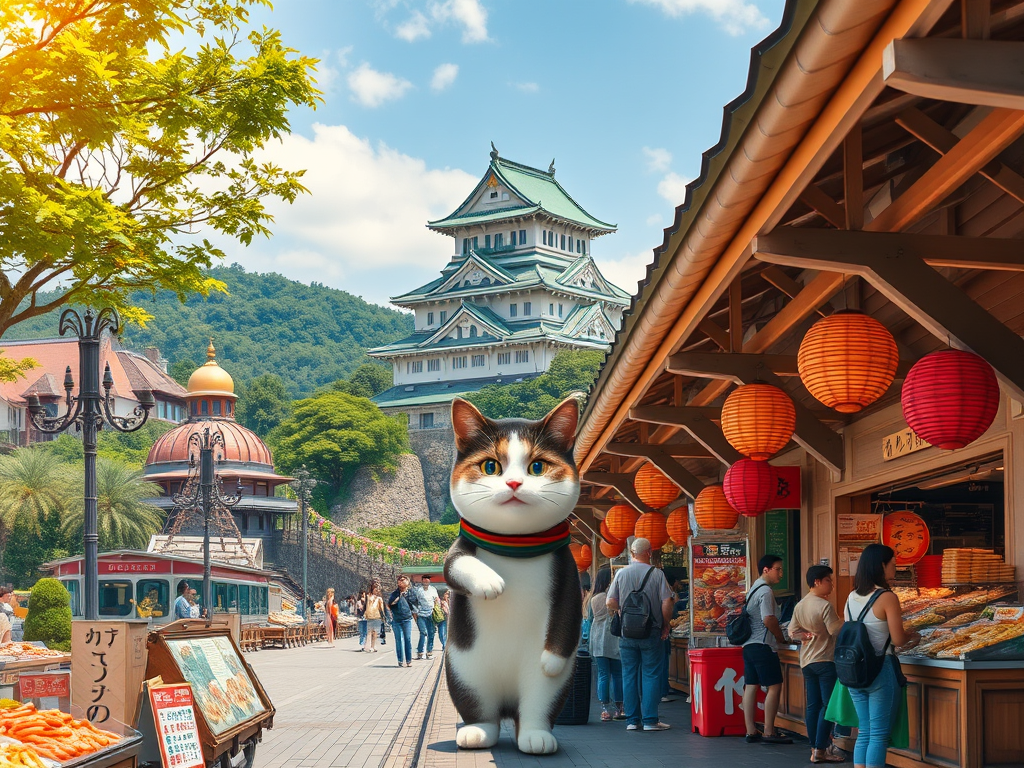 ???? Discover the Wonders of Wakayama in a Day: Wakayama Castle, Kuroshio Market, Tama the Cat Stationmaster, and Mount Koya Adventure ????????????⛩️